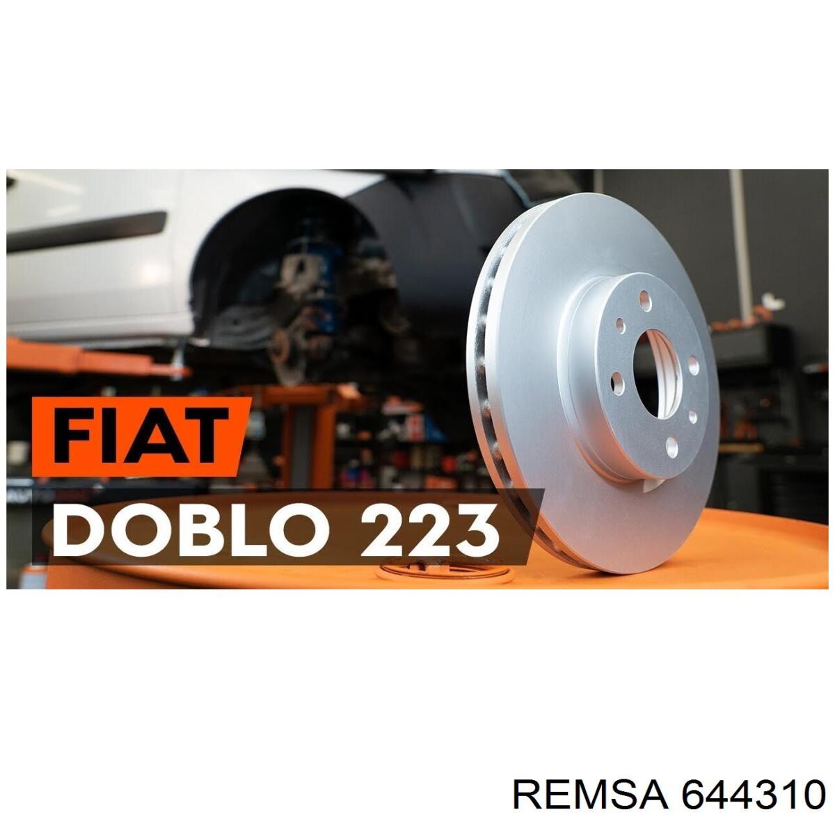 Comprar 644310 Remsa Freno de disco delantero