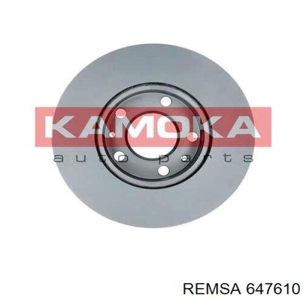 Disco de freno delantero Remsa 647610