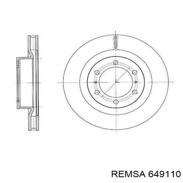 Comprar DI272C Japan Parts Freno de disco delantero