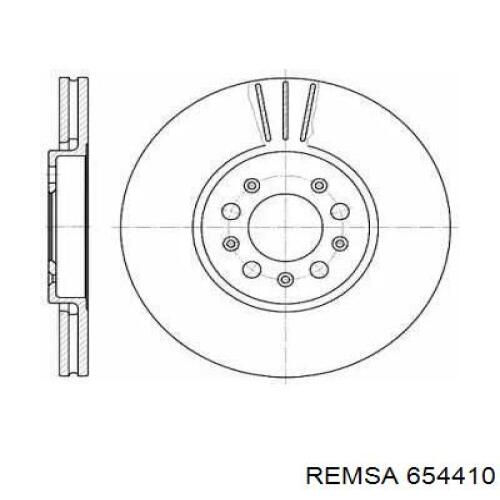 Freno de disco delantero Mercedes E C124
