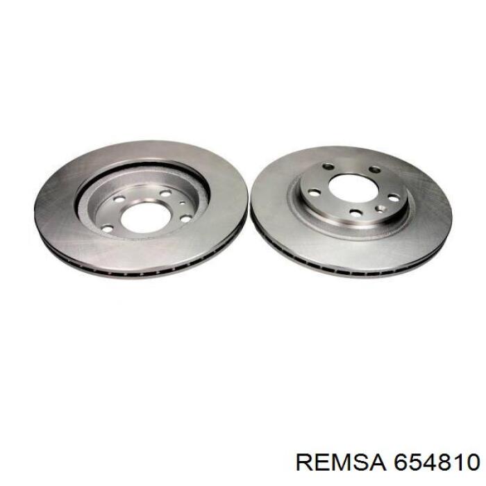 Disco de freno delantero Remsa 654810