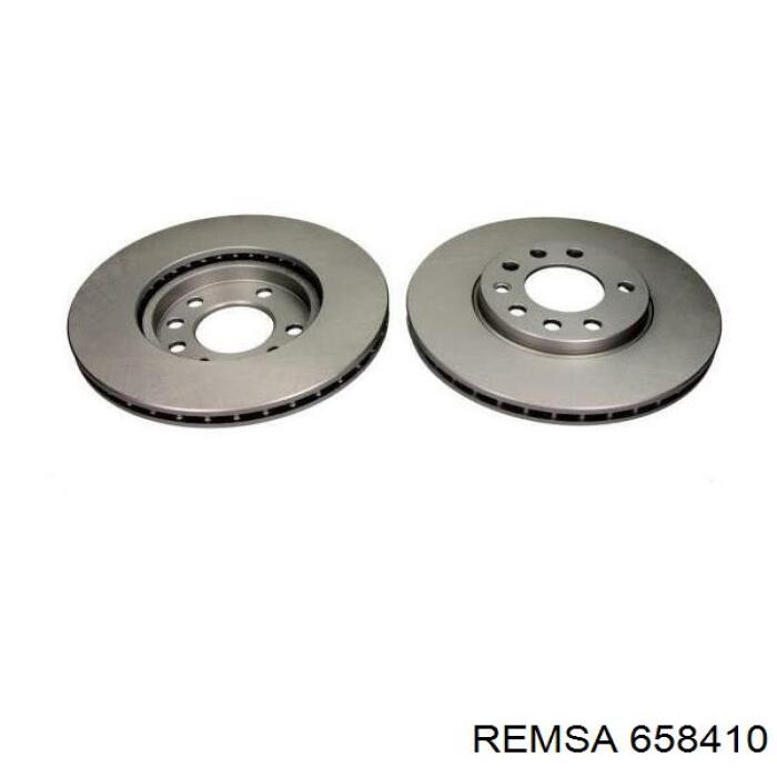 Disco de freno delantero Remsa 658410
