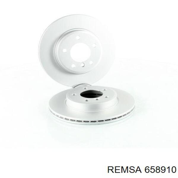 Disco de freno delantero Remsa 658910