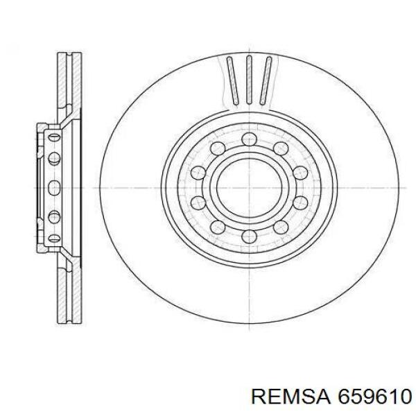 Frenos delanteros Remsa 659610 precio, desde 56,09 EUR