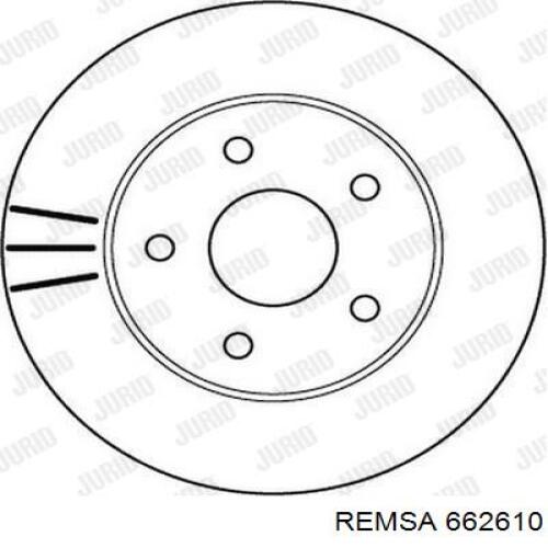 Freno de disco delantero Jeep Cherokee 2 XJ