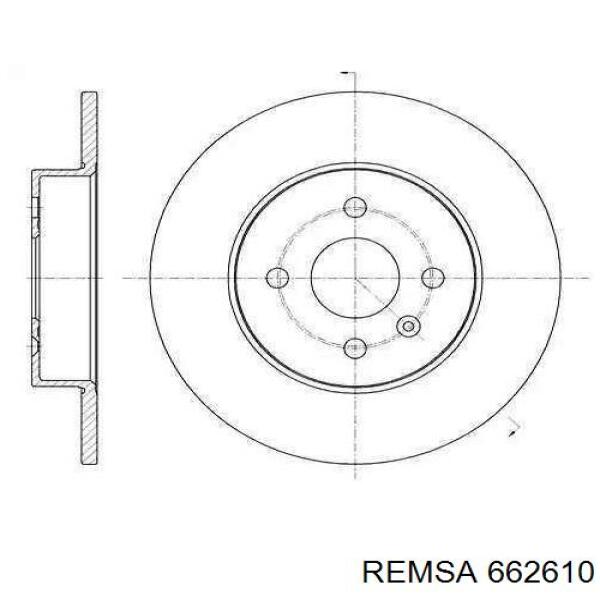 Freno de disco delantero Jeep Cherokee 2 XJ