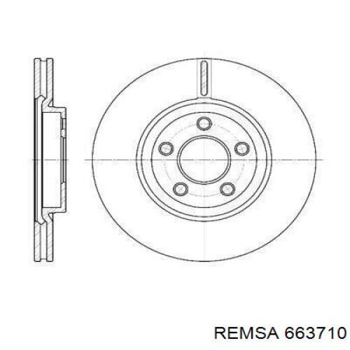 Frenos delanteros Remsa 663710 precio, desde 41,74 EUR
