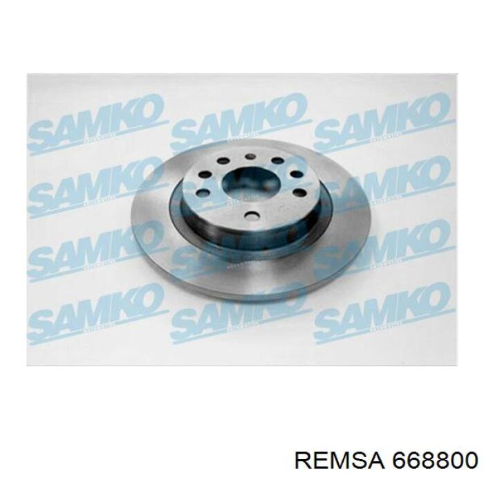 Frenos traseros Remsa 668800