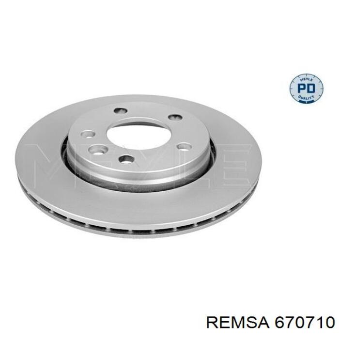 Frenos traseros Remsa 670710