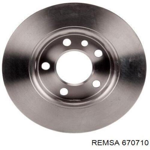 Comprar 670710 Remsa Disco de freno trasero