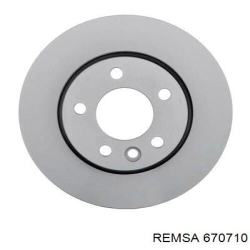 Disco de freno trasero Remsa 670710 precio, desde 40,43 EUR