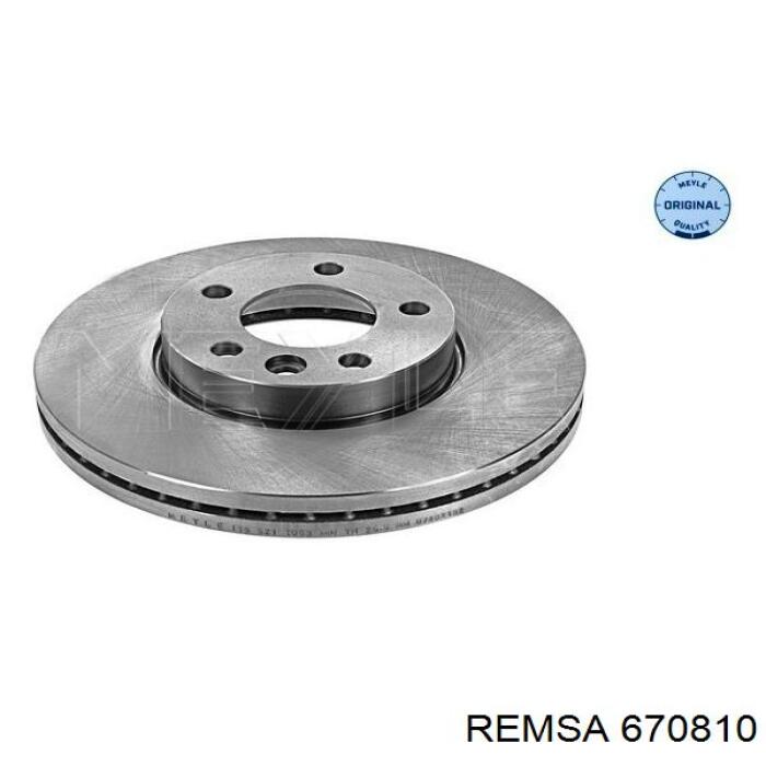 Comprar 670810 Remsa Freno de disco delantero