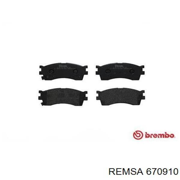 Comprar 670910 Remsa Freno de disco delantero