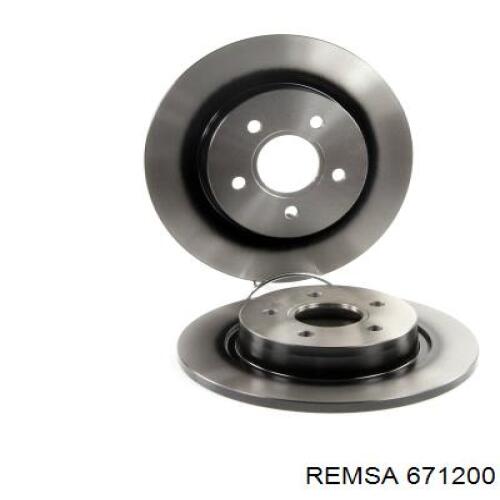 Disco de freno trasero Volvo V40 525, 526