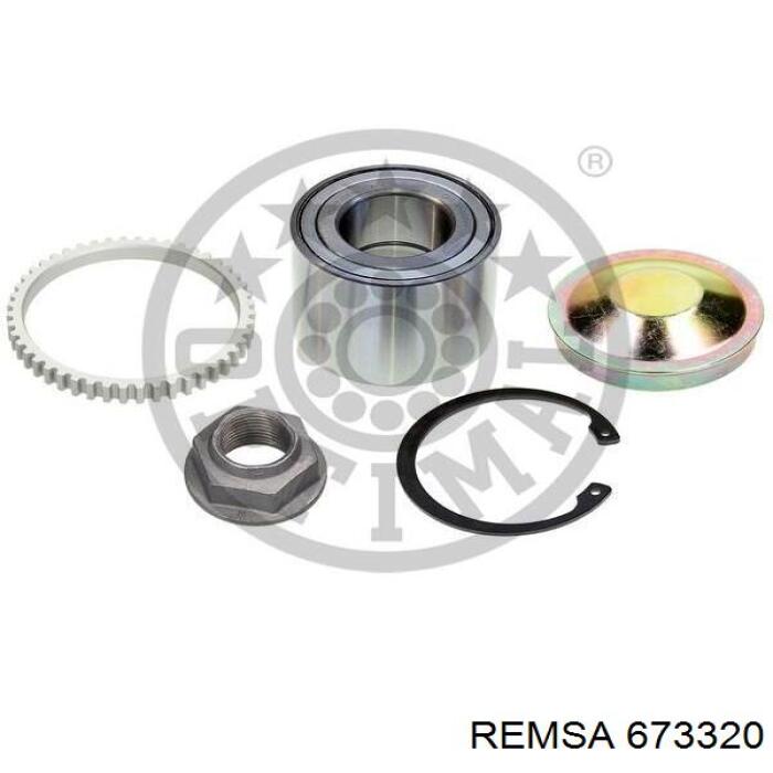 Comprar 673320 Remsa Disco de freno trasero