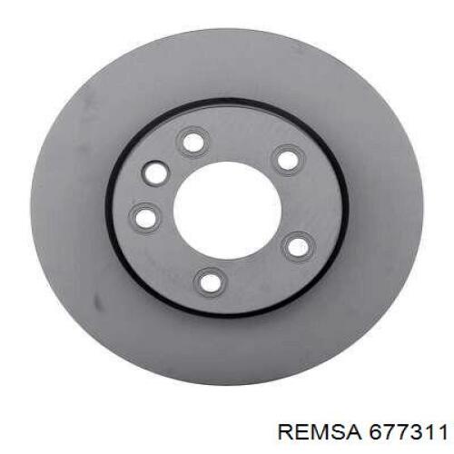 Freno de disco delantero REMSA 677311