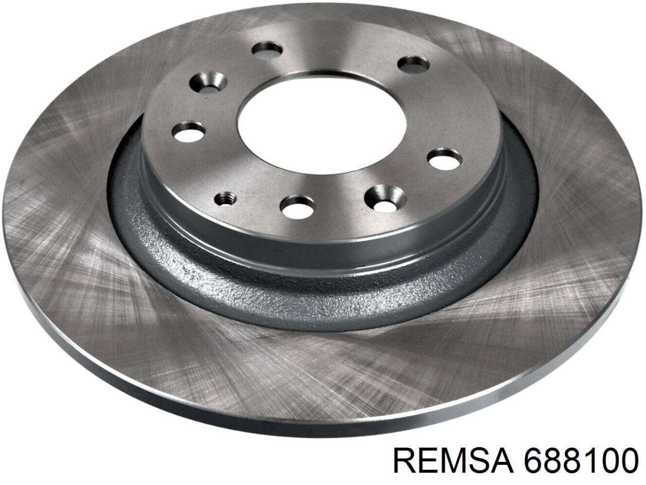 Comprar 688100 Remsa Disco de freno trasero