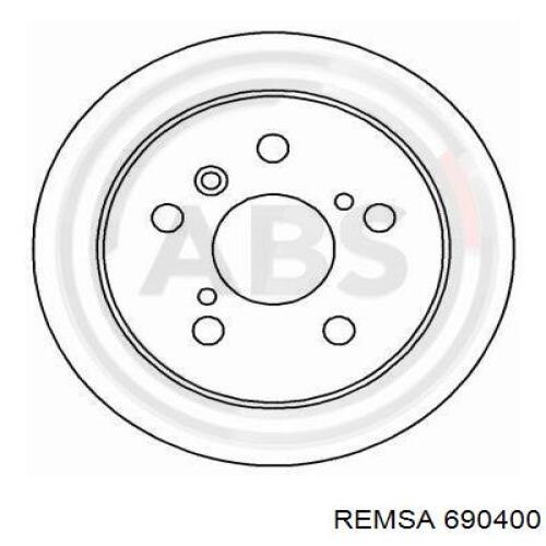 6904.00 Remsa disco de freno trasero