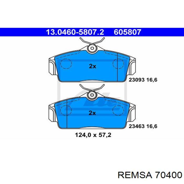 Pastillas de freno delanteras Nissan Primera P11