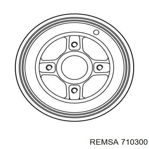 8200290352 Renault (RVI) Tambor de freno trasero