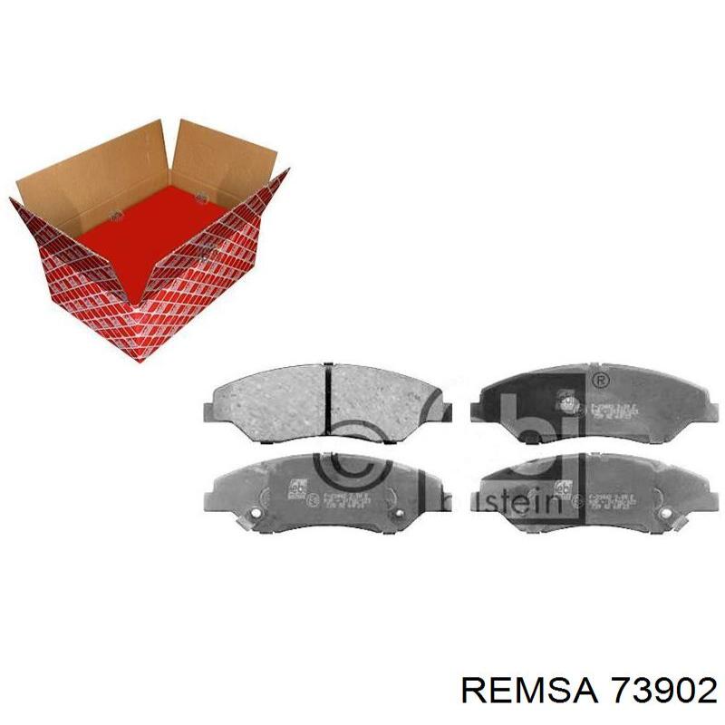 73902 Remsa pastillas de freno delanteras