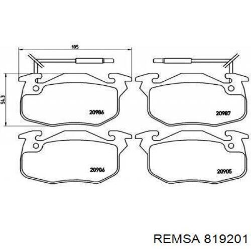Comprar DP68001 Brembo Juego de reparación de frenos delanteros