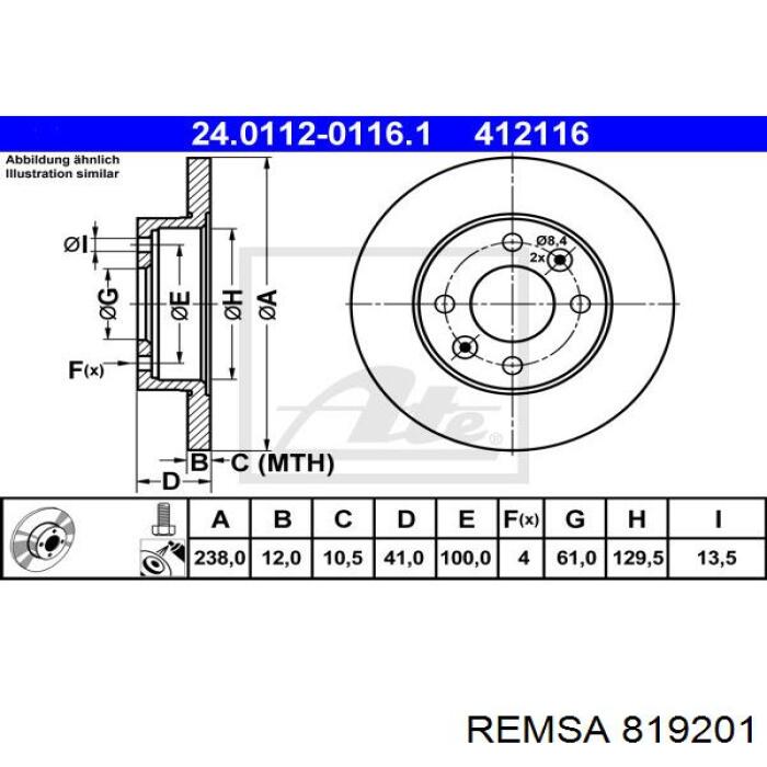 DP68001 Brembo Juego de reparación de frenos delanteros
