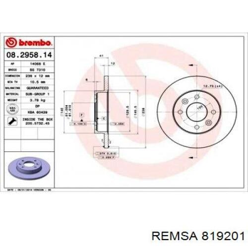 Juego de reparación de frenos delanteros Brembo DP68001 precio, desde 187,39 EUR