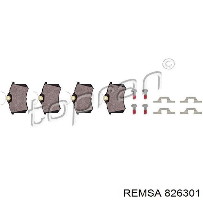 Comprar 826301 Remsa Disco de freno trasero