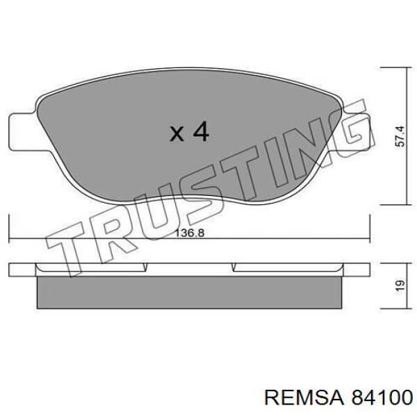 Pastillas de freno delanteras Citroen C3 1 FC