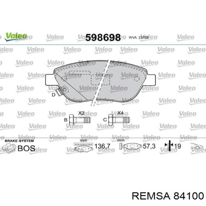 Pastillas de freno delanteras Citroen C3 1 FC