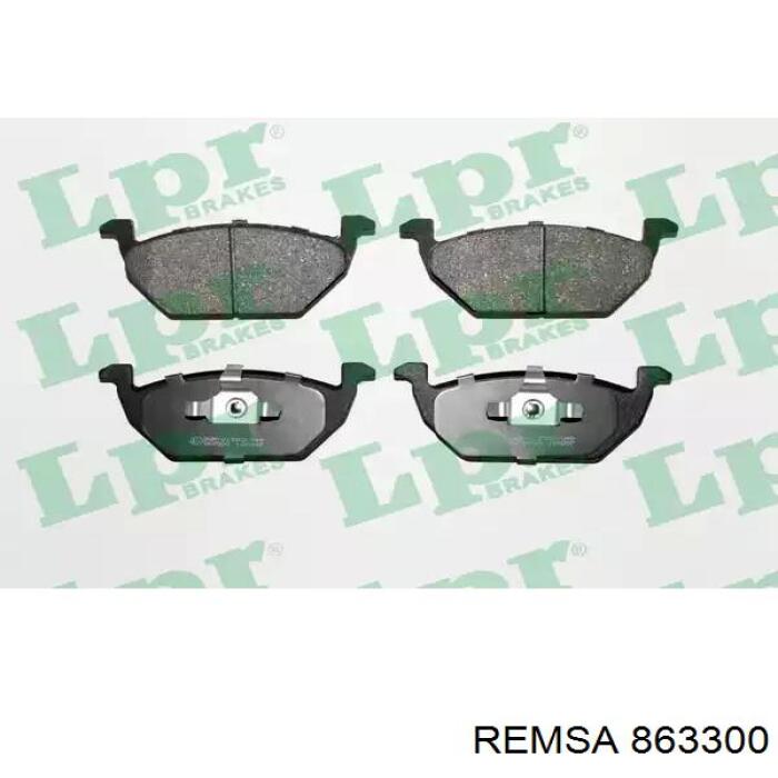 Disco de freno delantero Remsa 863300