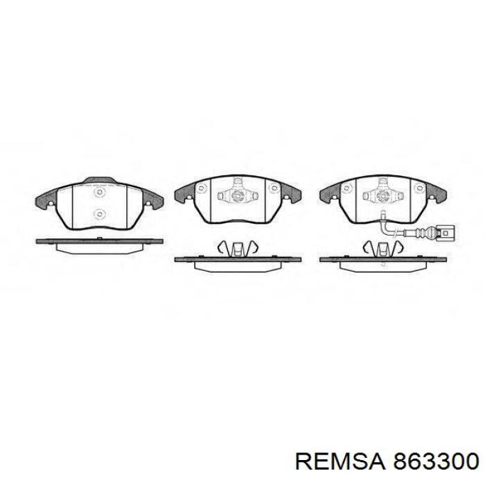 Comprar 863300 Remsa Freno de disco delantero