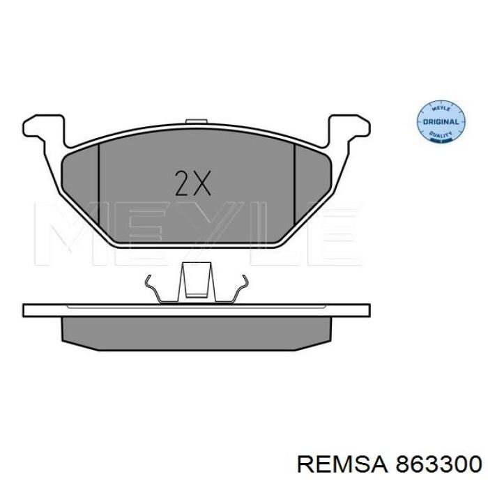 Frenos delanteros Remsa 863300 precio, desde 142,83 EUR