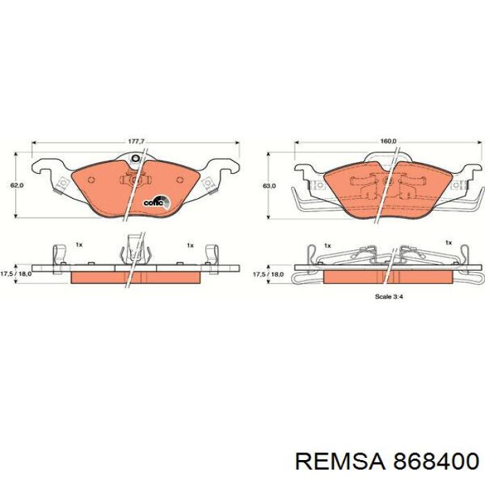 DP59007 Brembo Discos