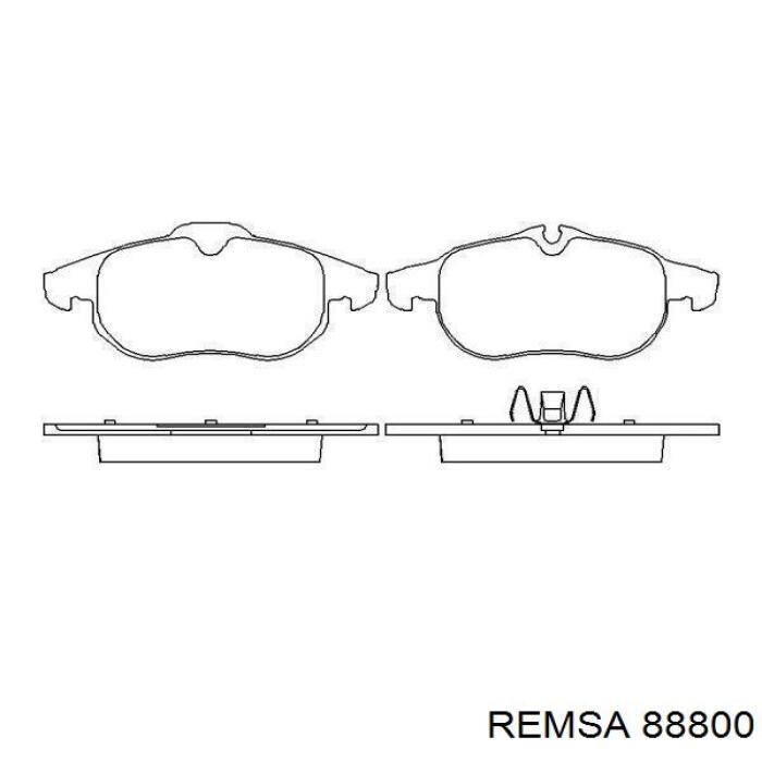 Pastillas de freno delanteras Opel Vectra