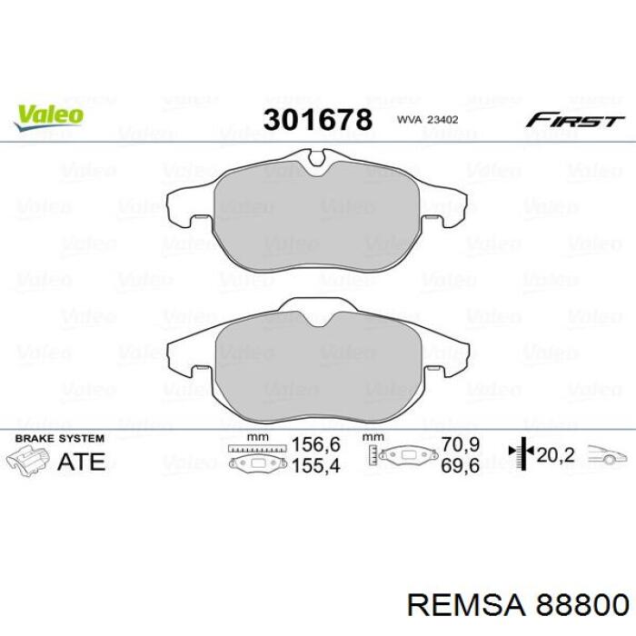 Pastillas de freno delanteras Opel Vectra
