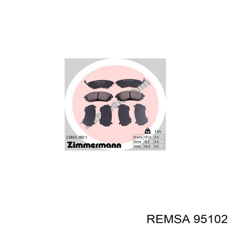 Pastillas de freno delanteras Subaru Impreza 3 GH