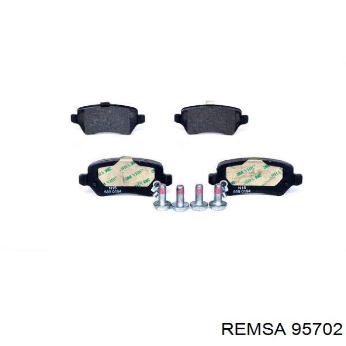 95702 Remsa pastillas de freno traseras