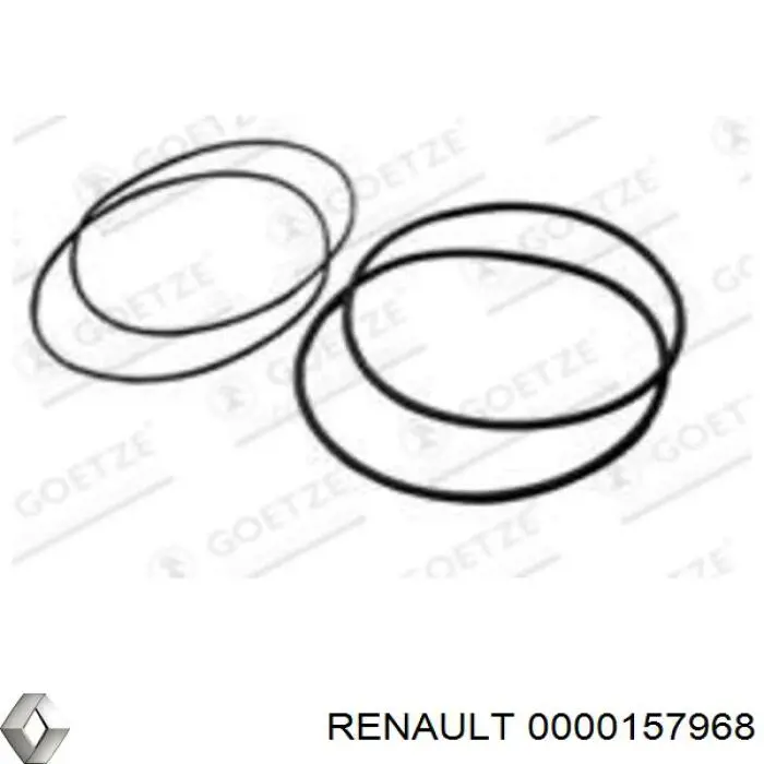 0000157968 Renault (RVI) junta anular, camisa cilindro