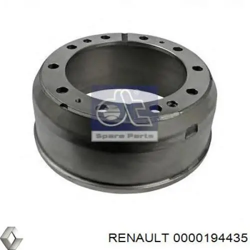 Tambor de freno trasero Renault (RVI) 0000194435 precio, desde 269,30 EUR