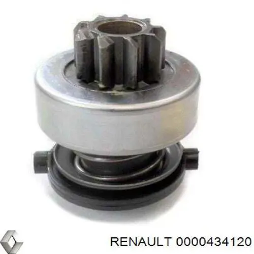 0000434120 Renault (RVI) motor de arranque