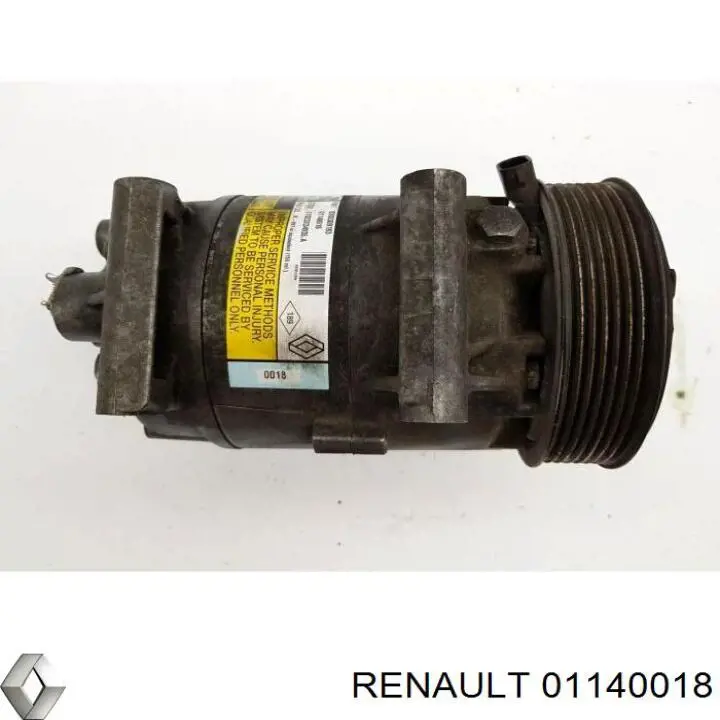 01140018 Renault (RVI) compresor de aire acondicionado