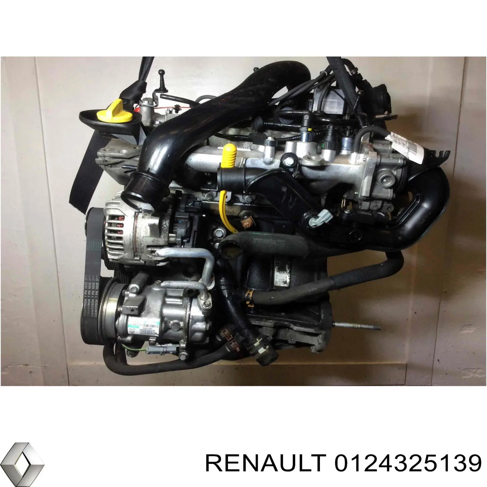 0124325139 Renault (RVI) alternador