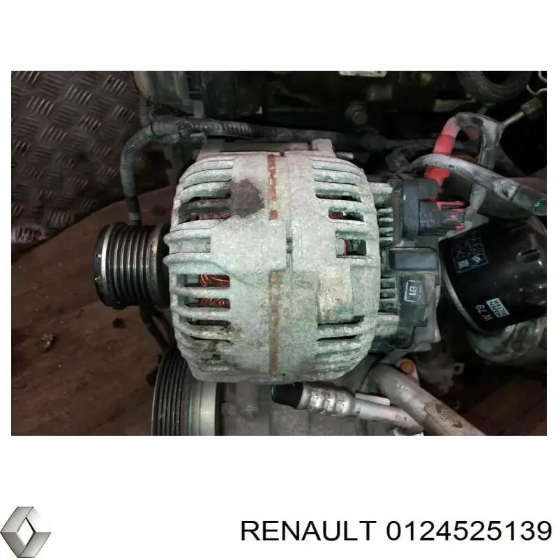 0124525139 Renault (RVI) alternador