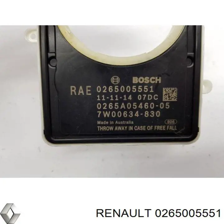Comprar 0265005551 Renault (RVI) 