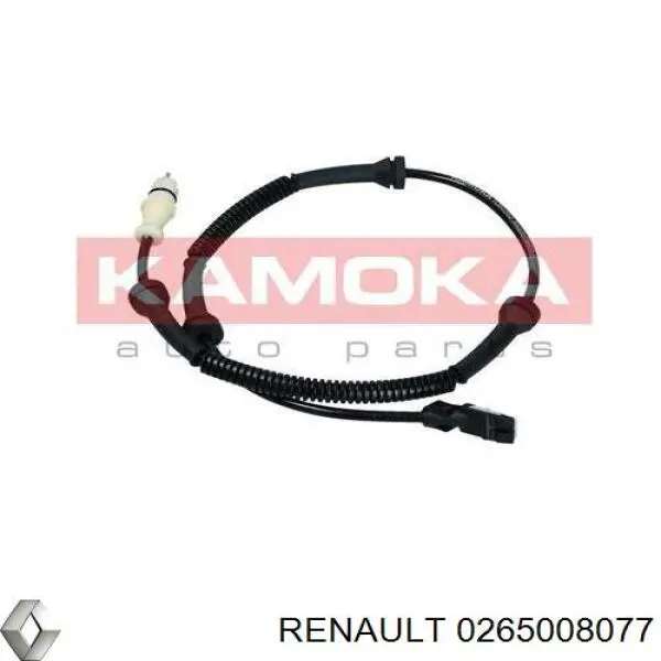 0265008077 Renault (RVI) sensor abs delantero