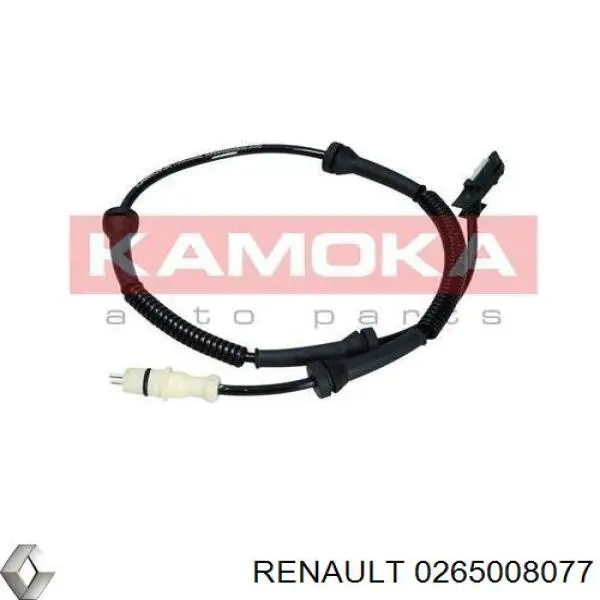 Sensor ABS de rueda delantera Renault (RVI) 0265008077 precio, desde 33,91 EUR