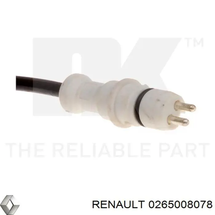 0265008078 Renault (RVI) sensor abs trasero