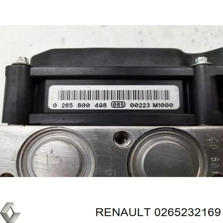 0265232169 Renault (RVI) Módulo de control ABS